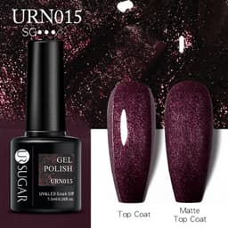 image-UR SUGAR Nail Polish Gel URN090 7.5ML Solid Color Phototherapy