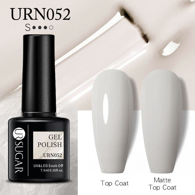 image-UR SUGAR Nail Polish Gel URN090 7.5ML Solid Color Phototherapy