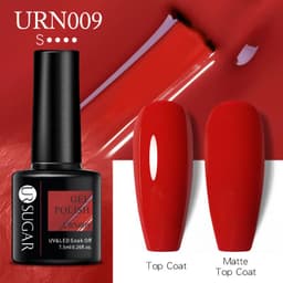 image-UR SUGAR Nail Polish Gel URN090 7.5ML Solid Color Phototherapy