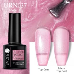 image-UR SUGAR Nail Polish Gel URN090 7.5ML Solid Color Phototherapy