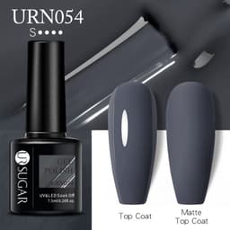 image-UR SUGAR Nail Polish Gel URN090 7.5ML Solid Color Phototherapy