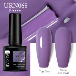 image-UR SUGAR Nail Polish Gel URN090 7.5ML Solid Color Phototherapy