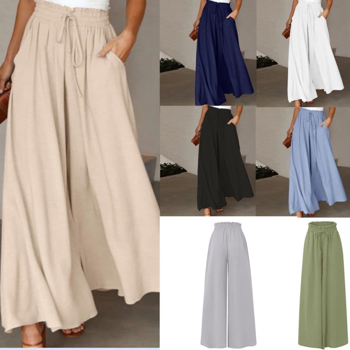 image-summer new women's wide-leg trousers