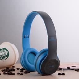 image-P47 Bluetooth Headset Wireless Foldable Noise Canceling