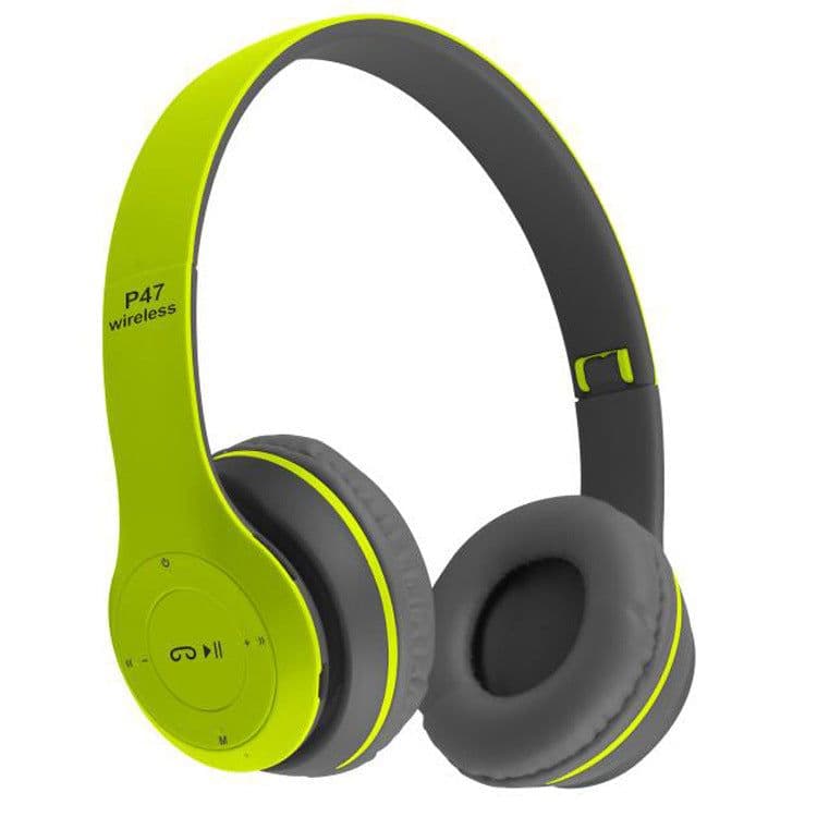 image-P47 Bluetooth Headset Wireless Foldable Noise Canceling