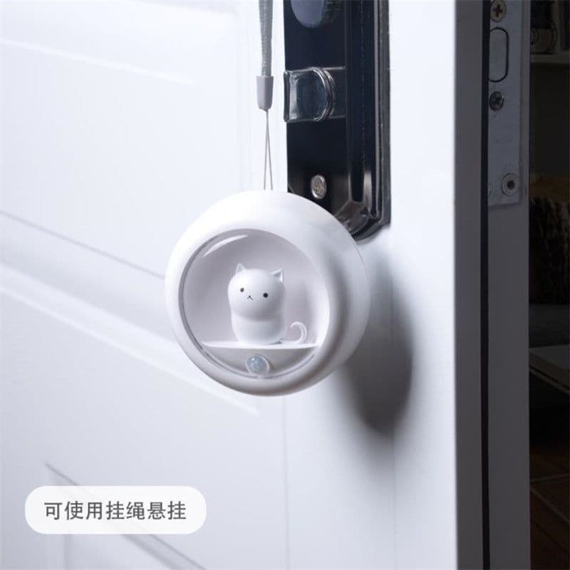 image-Little Night Cat Motion Sensor LED Night Light Rechargeable