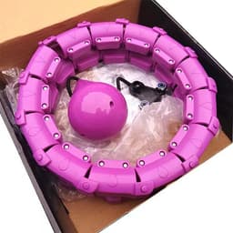 image-Smart Hula Hoop Detachable Adjustable Weight Loss Exercise Ring