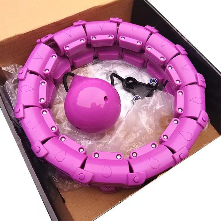 image-Smart Hula Hoop Detachable Adjustable Weight Loss Exercise Ring