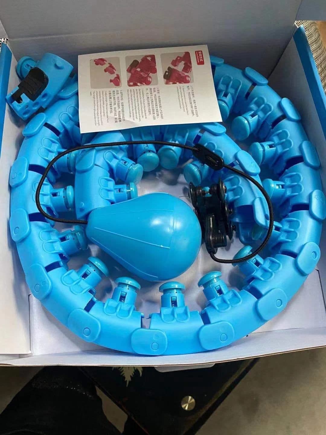 image-Smart Hula Hoop Detachable Adjustable Weight Loss Exercise Ring