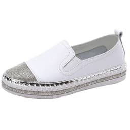 image-3049 Slip-On Loafers Women's Flat Shoes Thick Sole