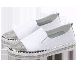 image-3049 Slip-On Loafers Women's Flat Shoes Thick Sole