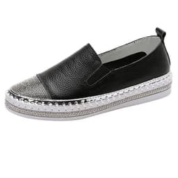 image-3049 Slip-On Loafers Women's Flat Shoes Thick Sole