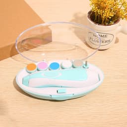 image-Baby Nail Grinder 6-in-1 Electric Nail Care Clipper Set