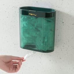 image-Flying Rabbit Plastic Wrap Storage Box Kitchen Wall-Mounted 1L
