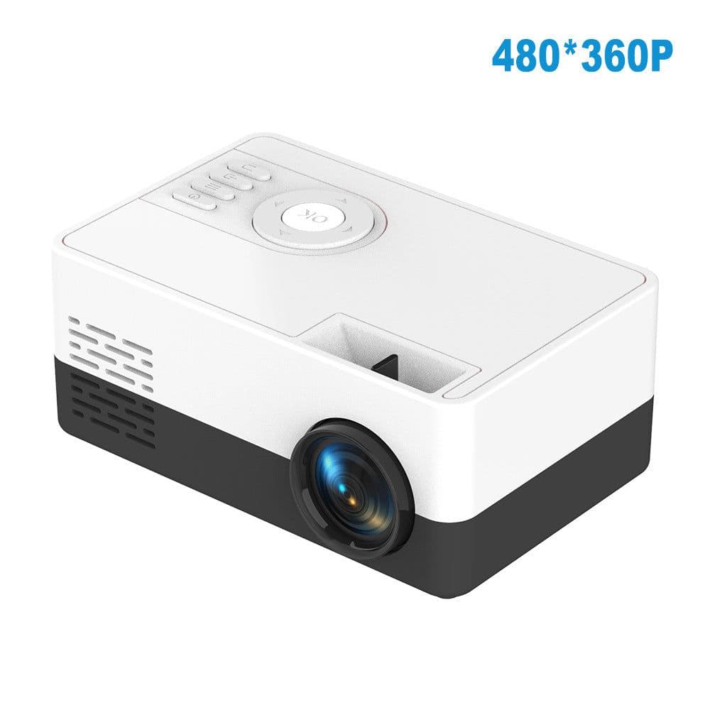 image-SLG J15 Mini Projector Portable 480P Home Video Projector