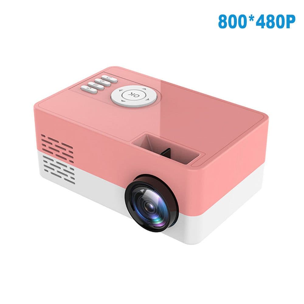 image-SLG J15 Mini Projector Portable 480P Home Video Projector