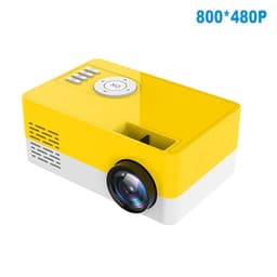 image-SLG J15 Mini Projector Portable 480P Home Video Projector
