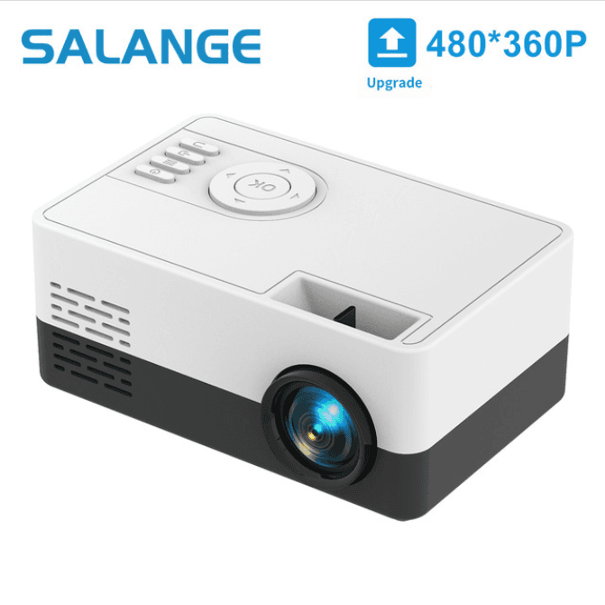 image-SLG J15 Mini Projector Portable 480P Home Video Projector