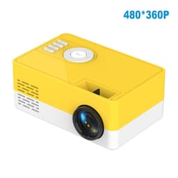 image-SLG J15 Mini Projector Portable 480P Home Video Projector