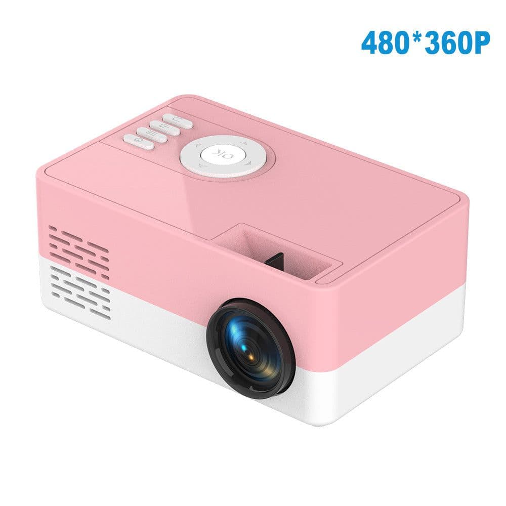 image-SLG J15 Mini Projector Portable 480P Home Video Projector