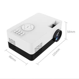 image-SLG J15 Mini Projector Portable 480P Home Video Projector