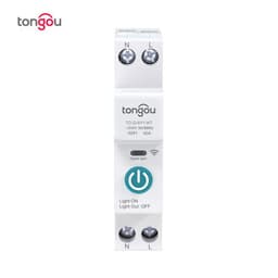 image-Tuya WiFi Smart Circuit Breaker 1P+N 63A Remote Control Switch