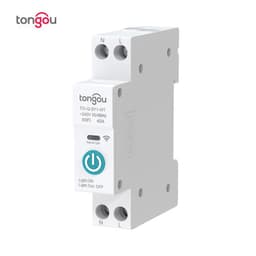 image-Tuya WiFi Smart Circuit Breaker 1P+N 63A Remote Control Switch