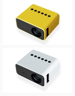 image-Mini Projector YZ03 YT500 Portable 72" Early Education Projector