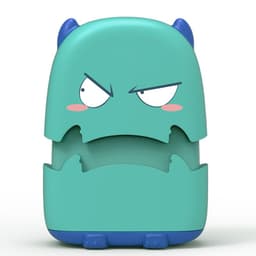 image-Children's Photosensitive Name Labels Cartoon Monster Design