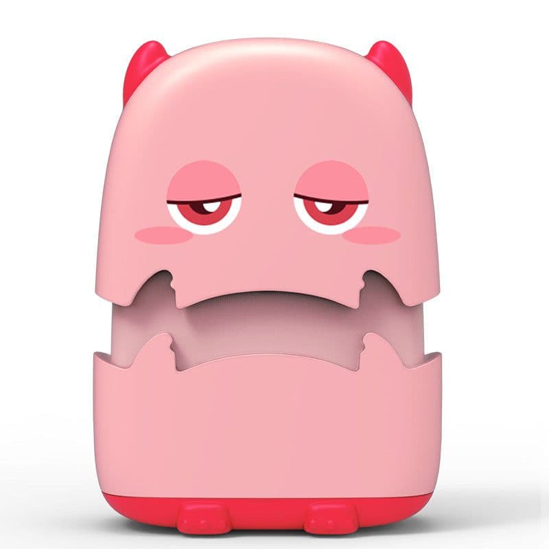 image-Children's Photosensitive Name Labels Cartoon Monster Design