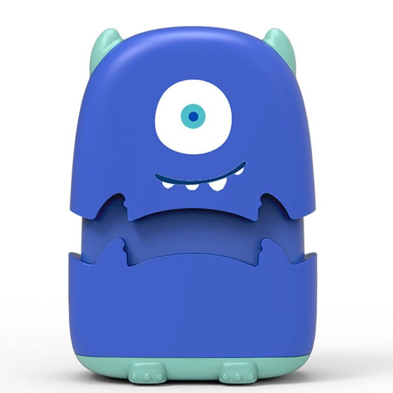 image-Children's Photosensitive Name Labels Cartoon Monster Design