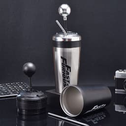 image-304 Stainless Steel Insulated Thermos Cup 500ml with Straw
