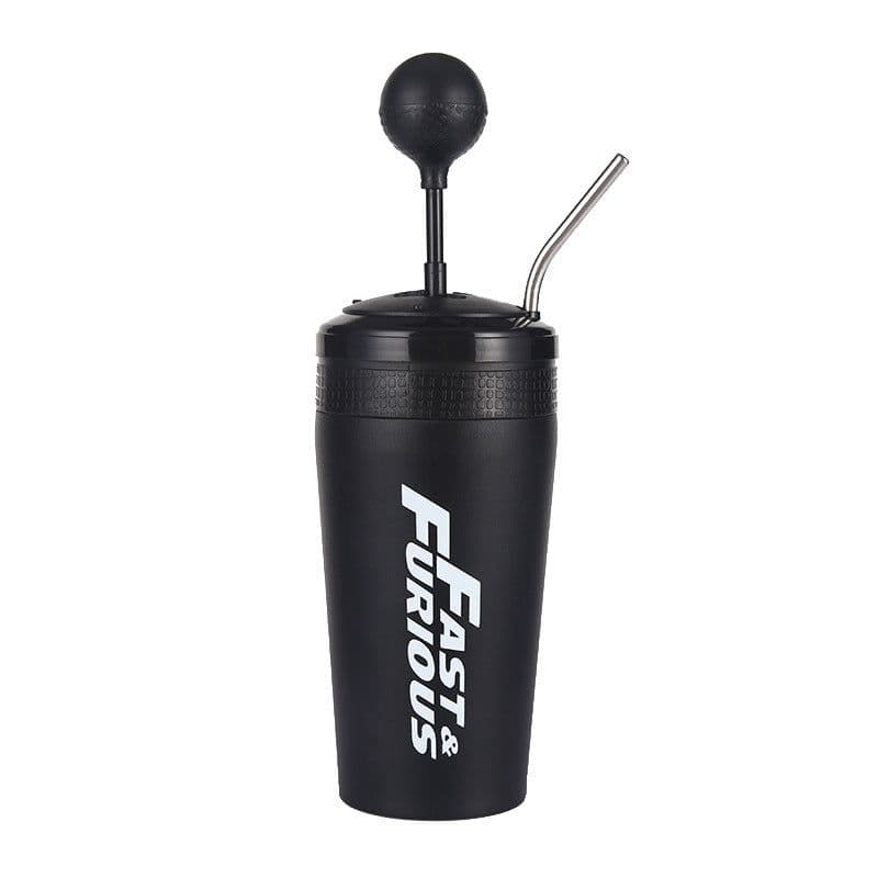 image-304 Stainless Steel Insulated Thermos Cup 500ml with Straw