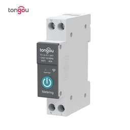 image-Tuya WiFi Smart Circuit Breaker 1P+N 63A Remote Control MCB
