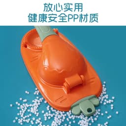 image-Manual Dumpling Maker Press Kitchen Tool Green