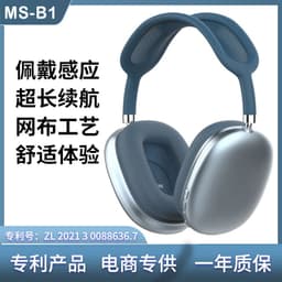 image-Wireless Bluetooth Headset 5.0 with Wearing Induction Stereo