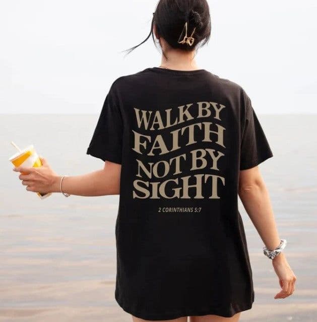 image-Men's Cotton Printed T-Shirt Short Sleeve Loose Fit Round Neck