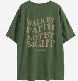 image-Men's Cotton Printed T-Shirt Short Sleeve Loose Fit Round Neck