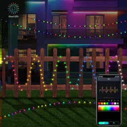 image-joywon LED String Lights USB 10M 100 Lights APP Remote Control IP65