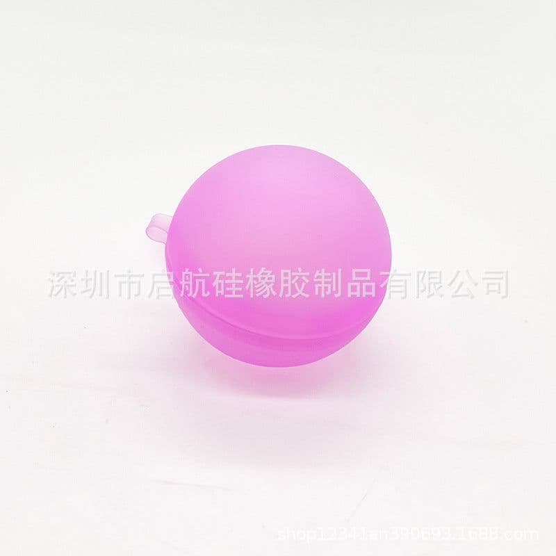 image-Silicone Water Balloon Toy Set for Kids Outdoor Summer Play 55mm