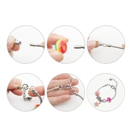 image-Children's DIY Beaded Jewelry Bracelet Kit Gift Box Set