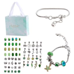 image-Children's DIY Beaded Jewelry Bracelet Kit Gift Box Set