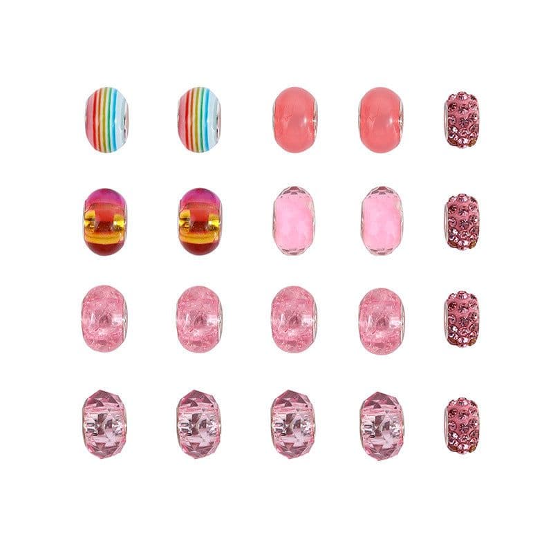 image-Children's DIY Beaded Jewelry Bracelet Kit Gift Box Set