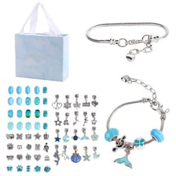 image-Children's DIY Beaded Jewelry Bracelet Kit Gift Box Set