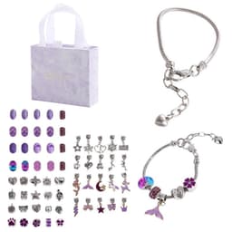 image-Children's DIY Beaded Jewelry Bracelet Kit Gift Box Set