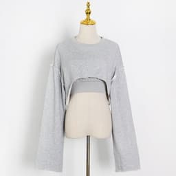 image-Women's 3-Piece Casual Sweater Set Hoodie Wide-Leg Pants Outfit