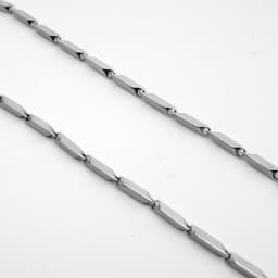 image-WTBN Titanium Steel Chain Necklace 5MM 80CM Unisex Geometric