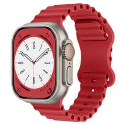 image-Apple Ocean Silicone Sport Band for Apple Watch Ultra/SE/Series 4-8