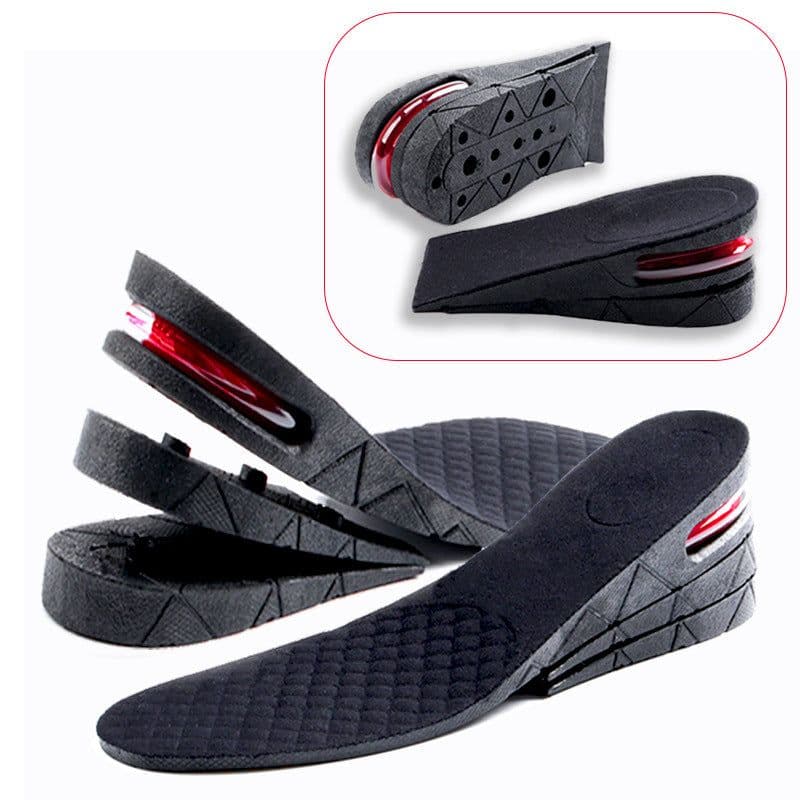 image-Men's Women's Heightening Insoles Breathable Air Cushion 3-5cm