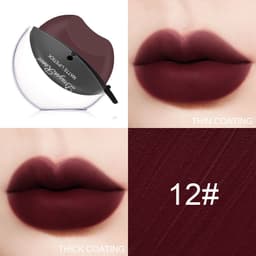 image-Matte Lipstick - Long-Lasting Non-Fade Formula - Big Red